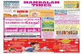 MAMBALAMmambalamtimes.in/admin/pdf/1336741080.12.05.2012.pdfMAMBALAM TIMES C M Y K Page 4 May 12 - 18, 2012 By Our Staff Reporter C. Pandian (22) (resident of 16, Thandalam, Cheyyur