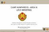 CAMP HUMPHREYS - AREA III LEVY BRIEFING...9 of 103 AS OF MAY 2019 • PerAR 614-200, Enlisted Soldiers on assignment instructions to an airborne position or unit will be utilized for