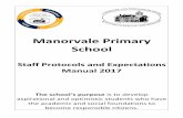 Manorvale Primary School Staff Protocols and Expectactions ... · 1 Manorvale)Primary)School:)Staff)Protocolsand)Procedures)Manual)) 2016 Manorvale Primary School Staff Leadership