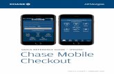 Quick Reference Guide | iPhone®: Chase Mobile Checkout · 7. The Bluetooth Status LED will be a steady blue, and will quickly blink three times. Release the Pushbutton. The eDynamo