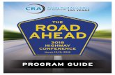 PROGRAM GUIDEmicountyroads.org/Portals/0/Event Documents/2018HighwayConference/CRA... · Accounting Manual CRA’s Finance & Human Resources Committee has had a team working to revise