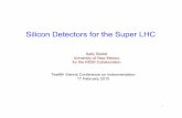 Silicon Detectors for the Super LHC - Physics & …seidel/vienna.pdf1 Silicon Detectors for the Super LHC Sally Seidel University of New Mexico for the RD50 Collaboration Twelfth Vienna