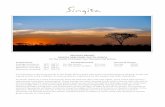 Singita Sabi Sandsingita.com/wp-content/uploads/2016/11/Singita-Sabi-Sand...WILDLIFE REPORT SINGITA SABI SAND, SOUTH AFRICA For the month of October Two Thousand and Sixteen Temperature