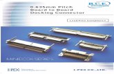 0.635mm Pitch Board to Board Docking Connector · 2018-06-08 · 3 I-PEX Co.,Ltd. Product Overview Type Sequence Contact Series No. Pin Count Mating No. Note View Page Standard (All