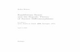 Equilibrium States and the Ergodic Theory of Anosov Di eomorphisms · 2020-01-09 · Rufus Bowen Equilibrium States and the Ergodic Theory of Anosov Di eomorphisms New edition of