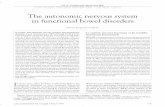 The autonomic nervous system in functional bowel …downloads.hindawi.com/journals/cjgh/1999/707105.pdfThe autonomic nervous system in functional bowel disorders Gervais Tougas MD