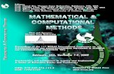 MATHEMATICAL and - WSEAS · 2009-11-18 · MATHEMATICAL and COMPUTATIONAL METHODS Proceedings of the 11th WSEAS International Conference on MATHEMATICAL and COMPUTATIONAL METHODS