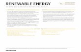 RENEWABLE ENERGY - SEforALLseforall.org/sites/default/files/Renewable_Energy.pdf · 2019-12-19 · RENEWABLE ENERGY Double the share of renewable energy in the global energy mix HIGH-IMPACT