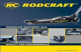 WORKSHOP EQUIPMENT 2016 - Rodcraft Pneumatic Toolsrodcraft One of the world’s leading brands Since 1974, the Rodcraft brand stands for high-quality products and services. Founded