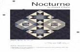 Night Story · Night Story Size: 58" x 58" Fabric Requirements 2 Nocturne Turnovers© (1380TO) • 2 yards background and binding (1357-29) • 3⅔ yards backing (1384-17)
