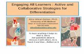 Engaging All Learners : Active and Collaborative ... Engaging All Learners : Active and Collaborative