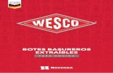 MINI CATALOGO - Wesco 2018 FINAL - Herraxa · Sede original ( recuadro ) junto a la planta actual WESCO, Sauerland, Renania del Norte-Westfalia, Alemania. WESCO@ ( Westermann & Co