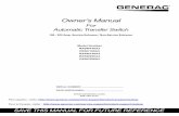 Owner’s Manual - Northern Tool · Owner’s Manual For Automatic Transfer Switch 100 - 200 Amp, Service Entrance / Non-Service Entrance ... 2 Automatic Transfer Switch Owner’s