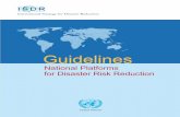 ISDR - eird.org · the United Nations adopted the International Strategy for Disaster Reduction (ISDR) and established the UN/ISDR secretariat in 2000. This strategy called for inter-disciplinary