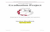 Thomasville High School Graduation Project Handbooktcshs.sharpschool.net/UserFiles/Servers/Server_981676... · Thomasville High School Graduation Project Handbook Spring 2015 GP Student