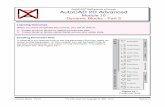 AutoCAD 2D Advanced - The CAD Guys Content/AutoCAD 2D... · current profile and if required, set it to AutoCAD 2D Advanced . Step 2 Enable Dynamic Input . Step 3 Save the drawing