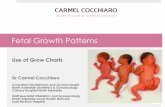 Fetal Growth Patterns - GP Partners AustraliaFetal Growth Patterns Use of Grow Charts Dr Carmel Cocchiaro Consultant Obstetrician and Gynaecologist North Adelaide Obstetrics & Gynaecology