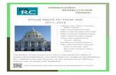 Annual Report for Fiscal Year 2017 2018parac.org/reports/2018AnnualReport.pdfThis report covers the activities of the Pennsylvania Rehabilitation Council (PaRC) for the fiscal year