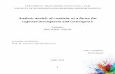 Analysis models of creativity as a factor for regional ...phdthesis.uaic.ro/PhDThesis/Mazilu, Sorin, Analysis models of... · Chapter IV. Empirical evidence of creativity as a factor