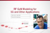 Mark Dunn, Raj Sodhi EEsof DES Marketing · 3 GaN model survey Core model descriptions: Angelov-GaN, MVSG, ASM-HEMT and DynaFET models Model parameter extraction Using large signal