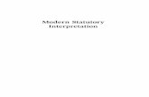 Modern Statutory Interpretation · 2009-07-31 · Modern Statutory Interpretation Problems, Theories, and Lawyering Strategies Second Edition Linda D. Jellum David Charles Hricik