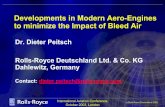 Developments in Modern Aero-Engines to minimize the Impact ...projects.bre.co.uk/envdiv/cabinairconference/presentations/Dieter_Peitsch.pdf · ©Rolls-Royce Deutschland 2003) International