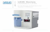UDK Series - VELP UDK(1).pdf · UDK Series complies with many official methods for different applications such as the determination of ammoniacal nitrogen, protein determination,