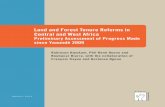 Land and Forest Tenure Reforms in Central and West Africa · strategies, and indicative frameworks related to land management and the allocation of tenure rights have been established.