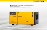 Rotary Screw Compressors ASK Series   ASK rotary screw compressors are true class leaders