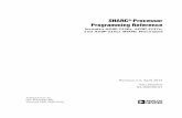 SHARC Processor Programming Reference...a SHARC® Processor Programming Reference Includes ADSP-2136x, ADSP-2137x, and ADSP-214xx SHARC Processors Revision 2.4, April 2013 Part Number