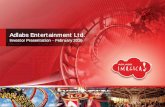 Adlabs Entertainment Ltd. · The company does not undertake to make any announcement in case any of these forward looking statements become materially incorrect in future or update
