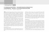 chapter 24 – CONGENITAL DIAPHRAGMATIC HERNIA AND … · 2013-04-12 · chapter 24 n CONGENITA DIA HRAGMATIC HERNIA AND EVENTRATION 305 malrotation, some cardiac malformations, and