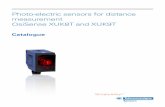 Photo-electric sensors for distance measurement OsiSense ... · 6 Photo-electric sensors OsiSense XU Application, hoisting series Anti-collision mode and tandem mode for overhead