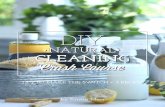 DIY NATURAL Crash Course CLEANING Crash CourseDIY NATURAL · 2 DIY NATURAL CLEANING Crash Course DIY NATURAL CLEANING Crash Course That one decision resulted in a total lifestyle