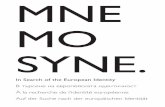 MNE MO SYNE. - europeanmemory.org · Aby Warburg, Mnemosyne-Atlas, Board A, 1926 Symbols of Mnemosyne, Apollo and the nine muses, Roman mosaic, 1st century . A.D. 12 training sessions