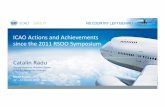 ICAO Actions and Achievements since the 2011 RSOO ... · ICAO Actions and Achievements since the 2011 RSOO Symposium RSOO Forum 22 –24 March 2017, Swaziland. Implementation of the