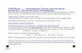 CHAPTER 20. Thermodynamics: Entropy and Free Energy Section … · 2019-08-14 · 20-1 CHAPTER 20.Thermodynamics: Entropy and Free Energy Section 20.1. The Second Law of Thermodynamics