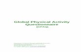 Global Physical Activity Questionnaire Instrument and... · GPAQ v2.0 Global Physical Activity Questionnaire (GPAQ) Overview Introduction The Global Physical Activity Questionnaire