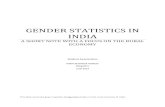 GENDER STATISTICS IN INDIAmospi.nic.in/sites/default/files/reports_and_publication/...GENDER STATISTICS IN INDIA A SHORT NOTE WITH A FOCUS ON THE RURAL ECONOMY Madhura Swaminathan