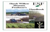 Shrub Willow Shrub Willow Biomass Biomass · 2015-06-14 · Shrub Willow Biomass Producer’s Handbook Lawrence P. Abrahamson, Senior Research Associate Timothy A. Volk, Senior Research