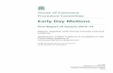 House of Commons Procedure CommitteeHC 189 Published on 4 July 2013 by authority of the House of Commons London: The Stationery Office Limited £ 6 .5 0 House of Commons Procedure