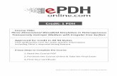 Credit: 1 PDH - Certified Training Institutewebclass.certifiedtraininginstitute.com/engineering/...construct a stable discretization of the free surface boundary conditions on curvilinear