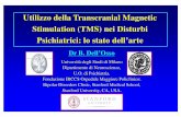 Utilizzo della Transcranial Magnetic Stimulation (TMS) nei … · 2019-03-06 · Utilizzo della Transcranial Magnetic Stimulation (TMS) nei Disturbi Psichiatrici: lo stato dell’arte