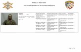 ARREST REPORT · MATTHEW LEE 103 NEWBY ROAD CLEVELAND TN 37323-Age 27 Page 2 of 26. Statute Description Arresting Agency Nam Arrest Location Arrest Date FAILURE TO APPEAR SHOPLIFTING-THEFT