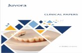CliniCal papers...“PEEK Biomaterials Handbook”. Edition 1, Oxford, Elsevier Inc. dental prosthetiCs alternative to metal Why dentists Choose JUvora more 26x shoCK aBsorption1 Juvora