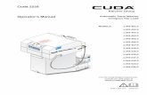 Operator’s Manual Automatic Parts Washer Compact Top Load 2216.pdf · 2017-05-01 · 8.941-287.0-V 03/17/17 Cuda 2216 Operator’s Manual Automatic Parts Washer Compact Top Load