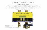 Delta Point Lite DeviceNet User Manualmantenimiento del equipo descrito en este documento. Universal Flow Monitors, Inc. y Rocon LLC se ... FUGA, TIEMPO DE RESPUESTA o RETRASO DE REINICIO