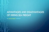 Advantages and Disadvantages of Sea Freight Australia