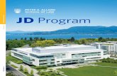 JD Admissions Guide JD Program - Peter A. Allard …...JD Admissions Guide allard.ubc.ca 2015–2016 JD Program The Allard School of Law at the University of British Columbia is one