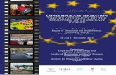 CONTEMPORARY MIGRATION TRENDS AND FLOWS ON THE … · CONTEMPORARY MIGRATION TRENDS AND FLOWS ON THE TERRITORY OF SOUTHEAST EUROPE 10 and 11 November 2016 Conference hall of the Library